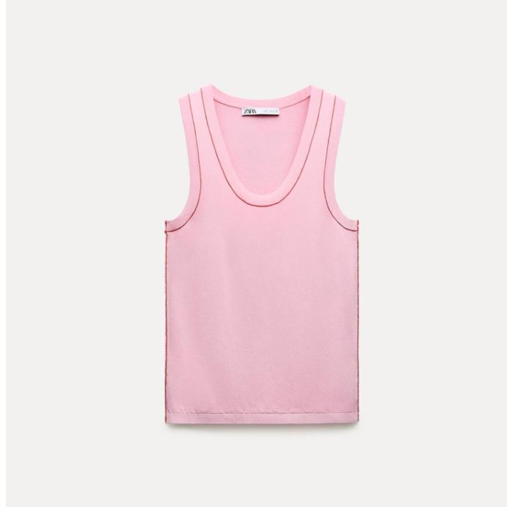 Zara Basic Knit Top